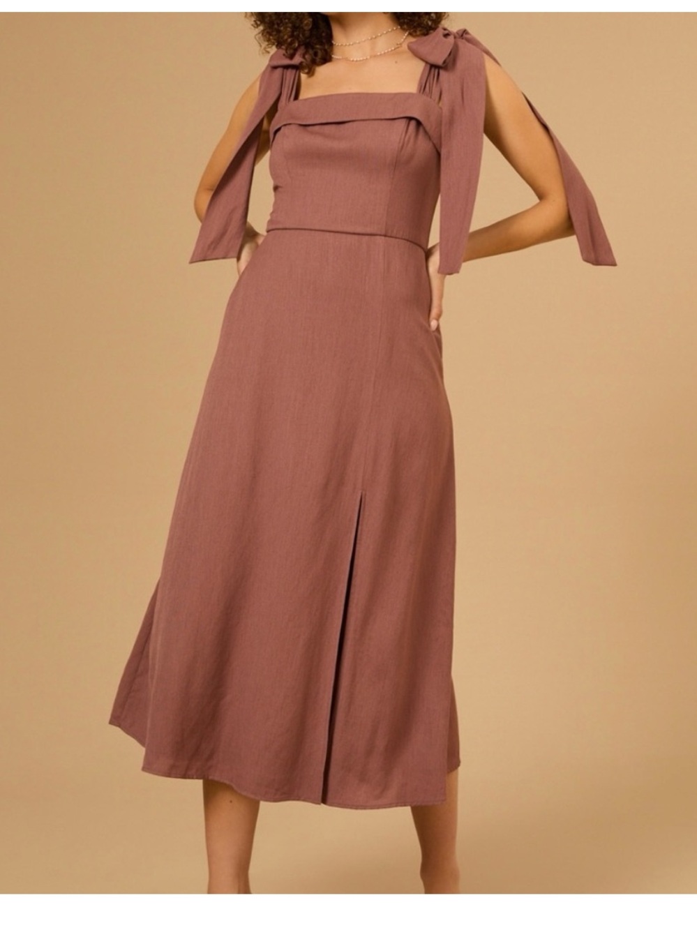 Altard State Tie Shoulder Dress